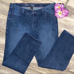 Lane Bryant Straight Leg Jeans Size 20 Tall